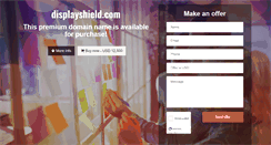 Desktop Screenshot of displayshield.com